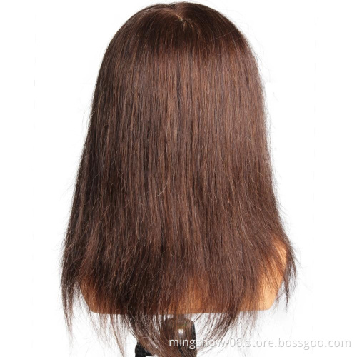 No minimum order quantity female head mannequin with shoulder human hair for sale